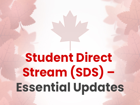 Student Direct Stream (SDS) – Essential Updates