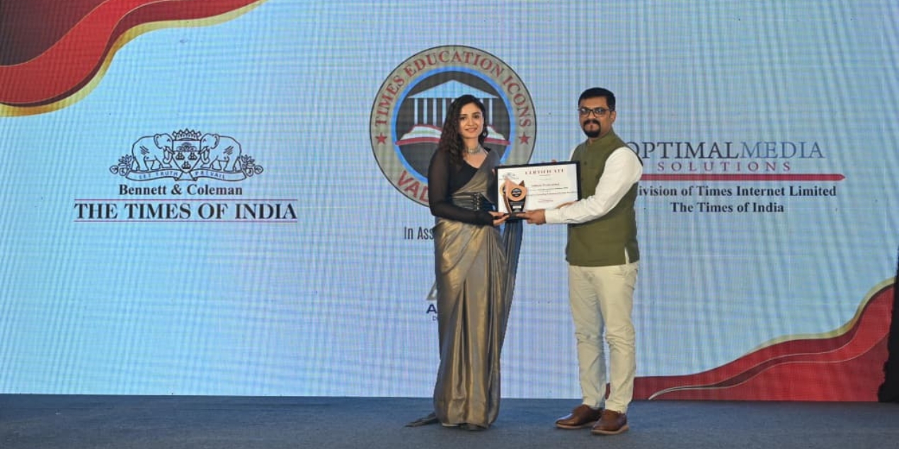 EdMaster Honored with “Excellence in Career Counselling & Overseas Education Consultancy” at Times Education Icons Vadodara 2026
