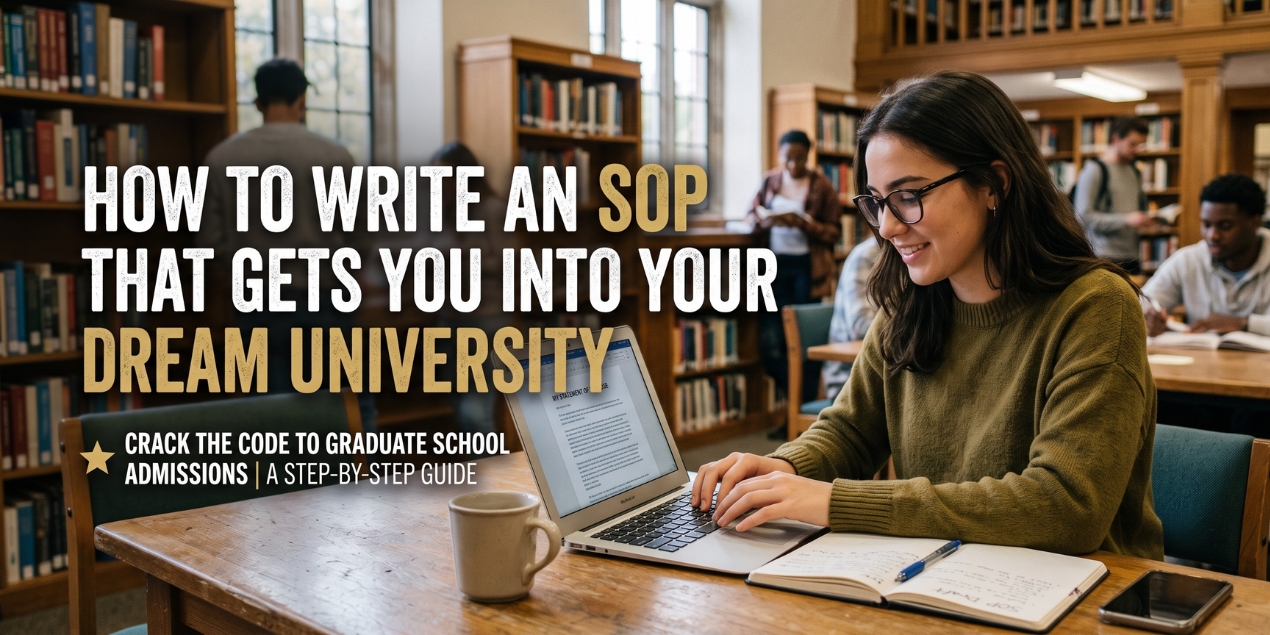 How to Write an SOP That Gets You Into Your Dream University